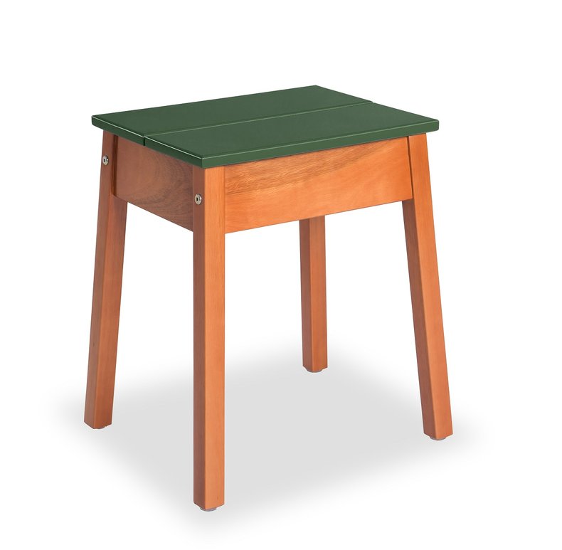 banqueta alta verde