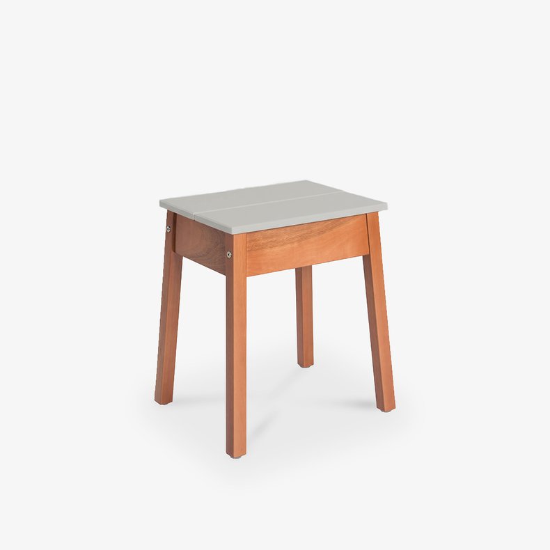 banqueta duo alta off white